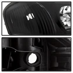 Akkon Nissan Maxima 00-01 Black OEM Style Headlights