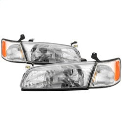 Akkon Toyota Camry 97-99 4 pc. OEM Style Headlights w/Corner Lights Chrome