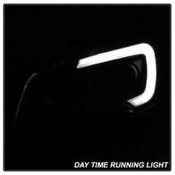 Akkon Ford Escape 13-16 Black LED Light Bar Projector Headlights Halogen Models Only Will Not Fit Xenon/HID Model