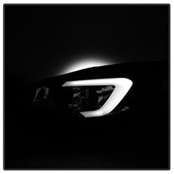 Akkon Ford Escape 13-16 Chrome LED Light Bar Projector Headlights Halogen Models Only Will Not Fit Xenon/HID Model