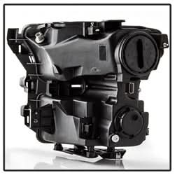 Akkon Ford F-150 15-17 Black DRL LED Light Bar Projector Headlights