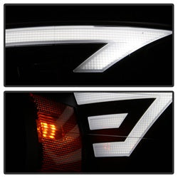 Akkon Ford F-150 15-17 Black Smoke DRL LED Light Bar Projector Headlights