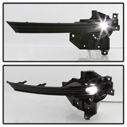Spyder Mazda CX-5 17-18 w/Switch LED Fog Lights Clear