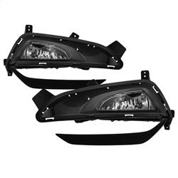 Spyder Hyundai Tucson 16-18 w/Switch OEM Fog Lights Clear