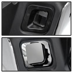xTune Dodge Ram 1500/1500 09-10 Chrome OEM Style Steel Rear Bumper w/Dual Exhaust Does Not Fit w/Parking Sensors Hole