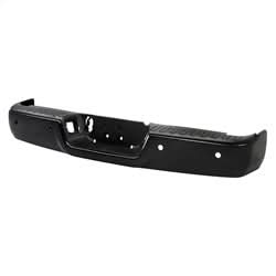 xTune Dodge Ram 1500/Ram 2500/Ram 3500/1500/2500/3500 09-10 Black OEM Style Steel Rear Bumper w/Parking Sensors Hole Does Not Fit w/Dual Exhaust