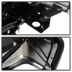 xTune Chevrolet Silverado 2500 HD/Silverado 3500 HD/Sierra 2500 HD/Sierra 3500 HD 07-10 Chrome OEM Style Steel Rear Bumper w/Dual Exhaust Does Not Fit w/Park Assist Sensor Hole And Dual Rear Wheels