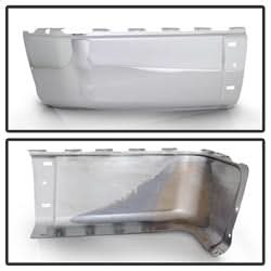 xTune Chevrolet Silverado 1500/Silverado 2500 HD/Sierra 1500 07-13 Chrome Rear Bumper Cap End Left w/o Sensor