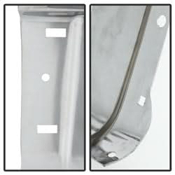 xTune Chevrolet Silverado 1500/Silverado 2500 HD/Sierra 1500 07-13 Chrome Rear Bumper Cap End Left w/Sensor