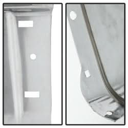 xTune Chevrolet Silverado 1500/Silverado 2500 HD/Sierra 1500 07-13 Chrome Rear Bumper Cap End Right w/Sensor