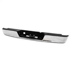 xTune Dodge Ram 1500/Ram 2500/Ram 3500 02-08 Chrome OEM Style Steel Rear Bumper Incl. Brackets Hardware And Step Pads