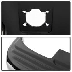 xTune Dodge Ram 1500/Ram 2500/Ram 3500 02-08 Chrome OEM Style Steel Rear Bumper Incl. Brackets Hardware And Step Pads