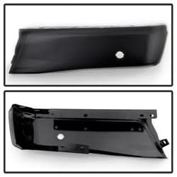 xTune Ford F-150 15-18 Black Rear Bumper Cap End w/Sensor Hole Left