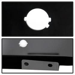 xTune Ford F-150 15-18 Black Rear Bumper Cap End w/Sensor Hole Left