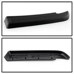 xTune Dodge Ram 1500/Ram 2500/Ram 3500 94-01 Chrome OEM Style Steel Rear Bumper Incl. Brackets Hardware And Step Pads