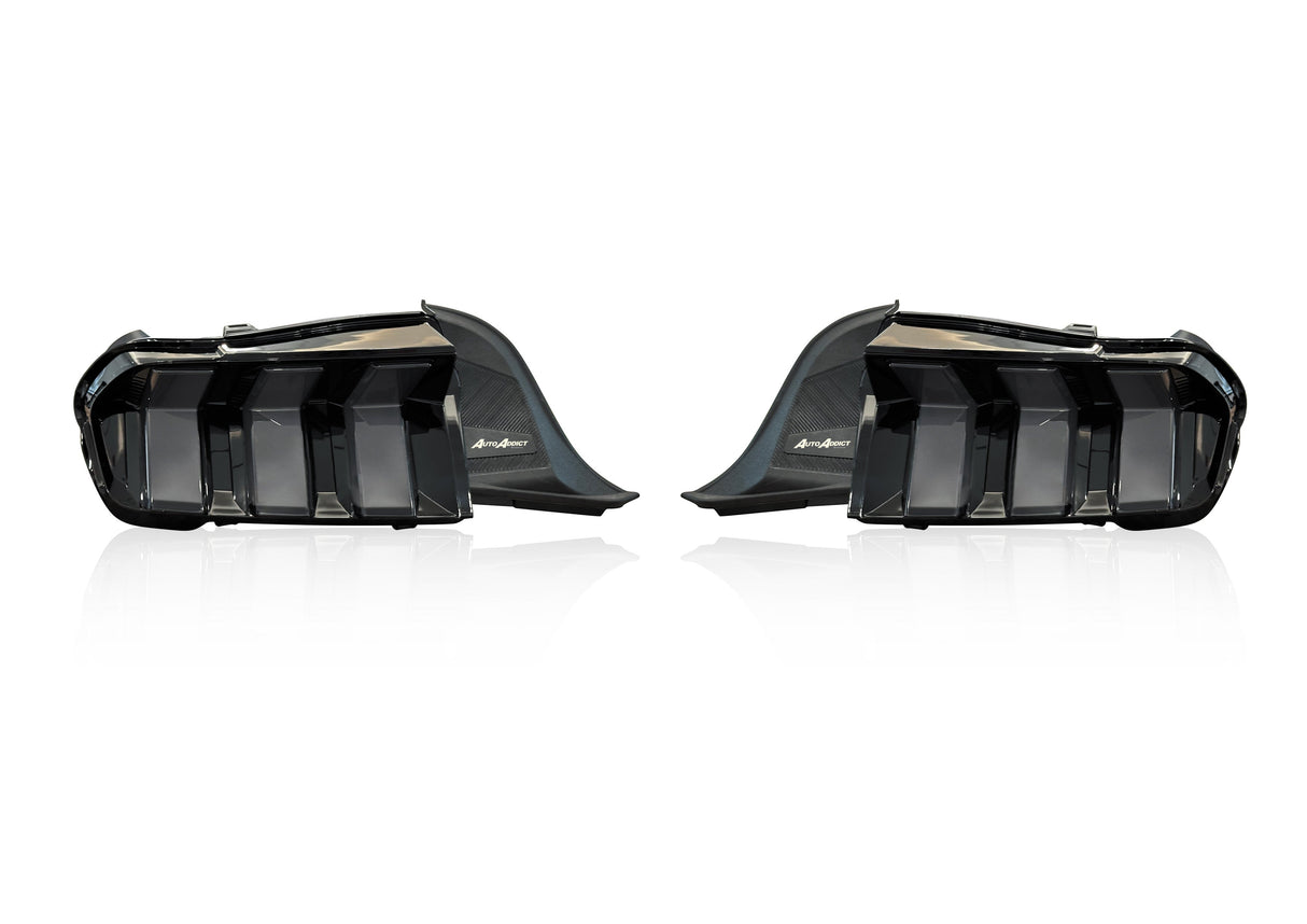 2024-2026 Mustang S650 Euro Style Taillights Amber Turn Signal Sequential