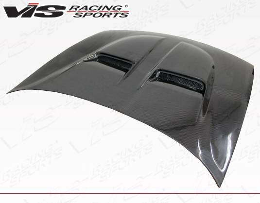 1990-1993 Acura Integra 2 doors 4 doors XTREME GT Style Carbon Fiber Black Hood