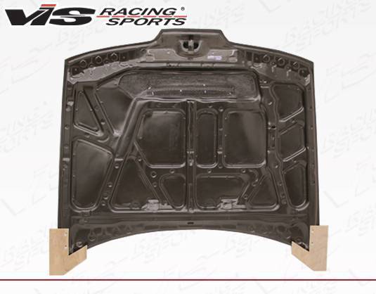 1990-1993 Acura Integra 2 doors 4 doors JS Style Carbon Fiber Black Hood