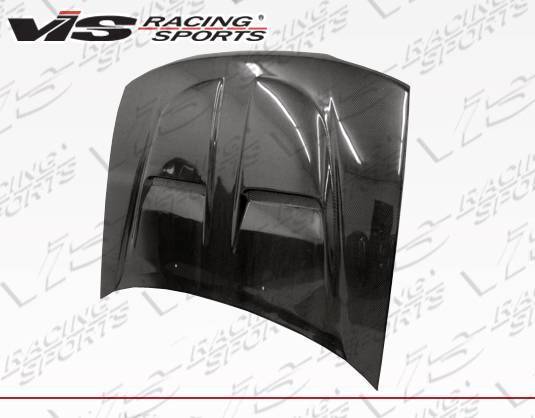 1990-1993 Honda Accord 4 doors 2 doors XTREME GT Style Carbon Fiber Black Hood