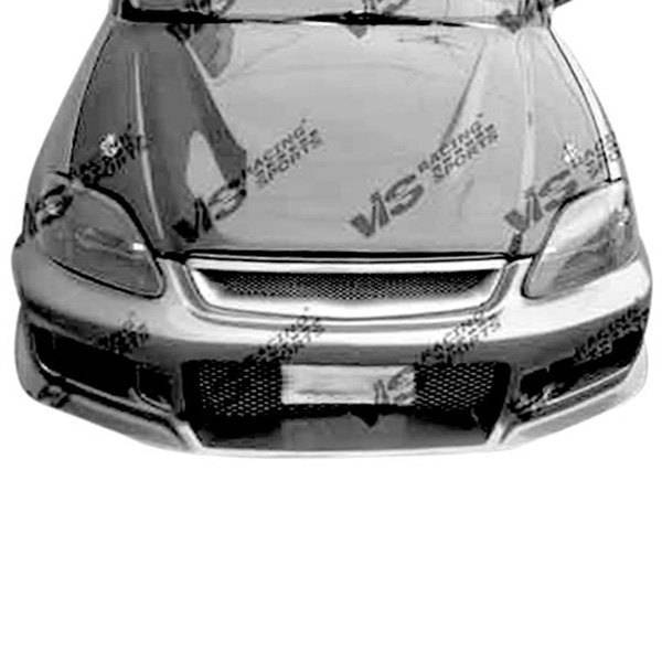 1990-1993 Honda Accord 4 doors 2 doors INVADER Style Carbon Fiber Black Hood