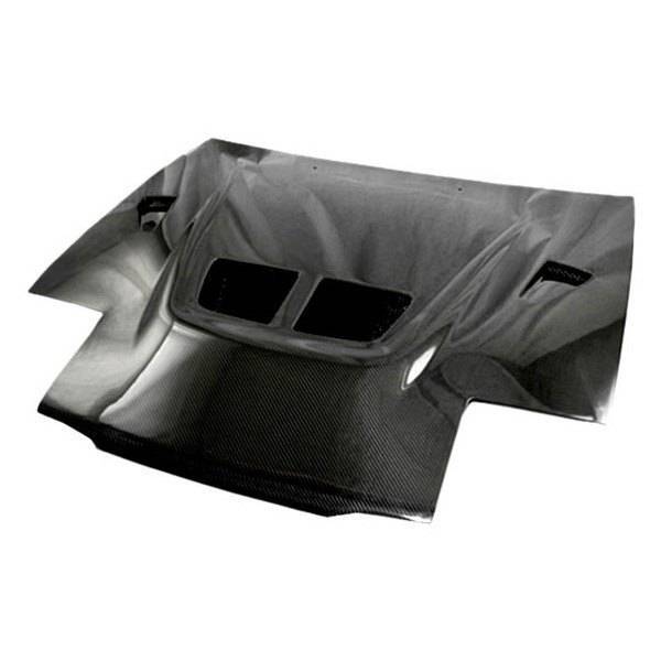 1990-1991 Mitsubishi Eclipse 2 doors EVO Style Carbon Fiber Black Hood