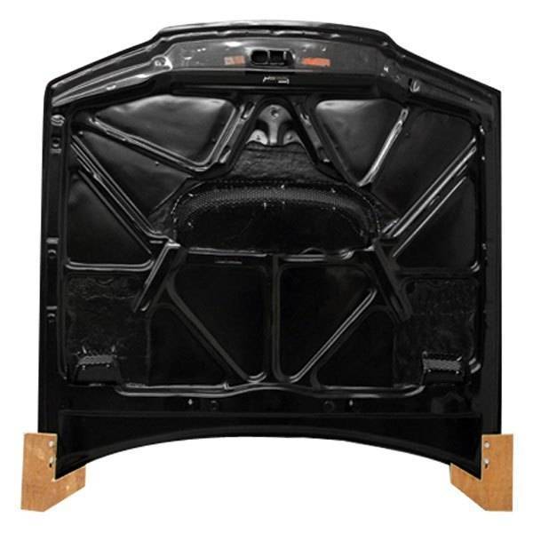 1990-1994 Nissan Skyline R32 GTR 2 doors JS Style Carbon Fiber Black Hood