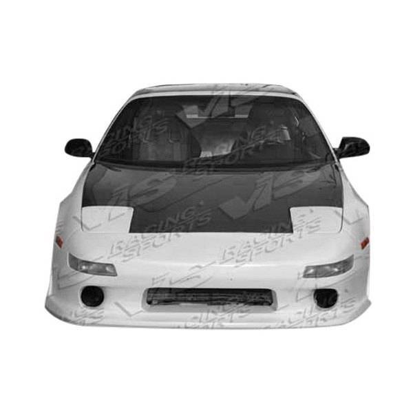 1990-1995 Toyota MR2 2 doors OEM Style Carbon Fiber Black Hood