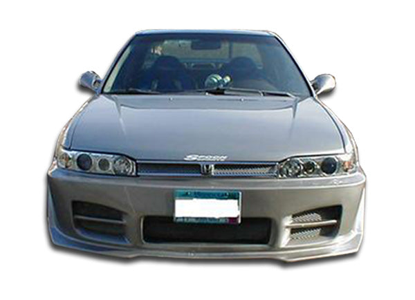1990-1993 Honda Accord R34 Style Front Bumper Cover - FRP