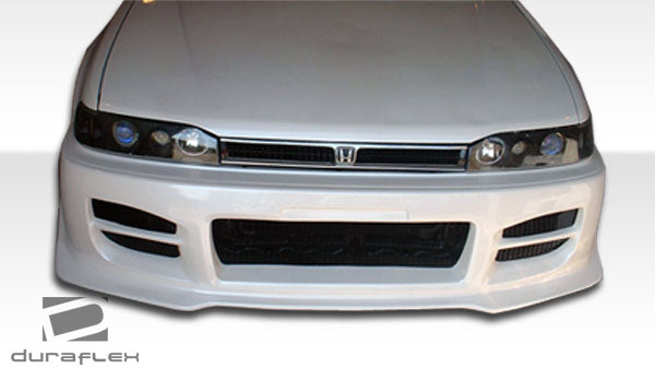 1990-1993 Honda Accord R34 Style Front Bumper Cover - FRP