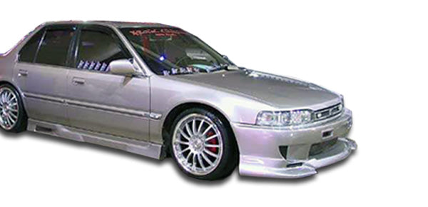 1990-1993 Honda Accord Spyder Style Side Skirts - 2 Piece - FRP