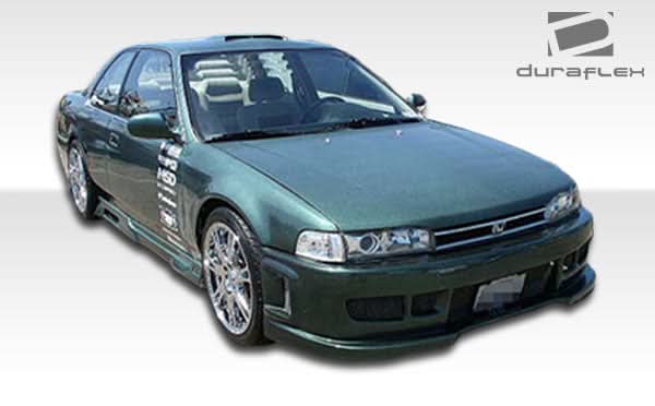 1990-1993 Honda Accord Spyder Style Side Skirts - 2 Piece - FRP
