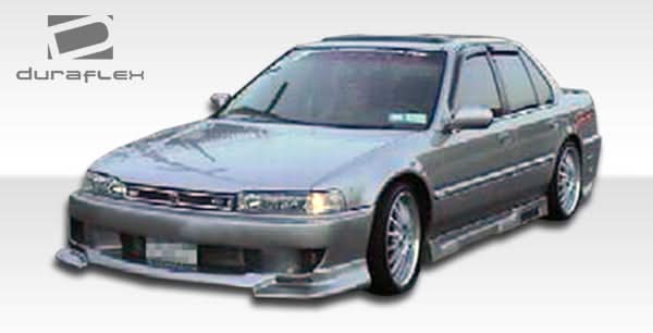 1990-1993 Honda Accord Spyder Style Side Skirts - 2 Piece - FRP