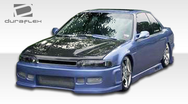 1990-1993 Honda Accord Spyder Style Side Skirts - 2 Piece - FRP