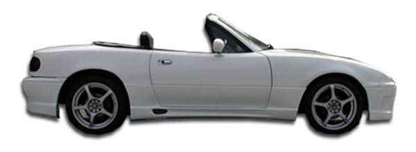 1990-1997 Mazda Miata Wizdom Style Side Skirts - 2 Piece - FRP