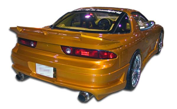 1991-1999 Mitsubishi 3000GT Bomber Style Rear Bumper Cover - FRP