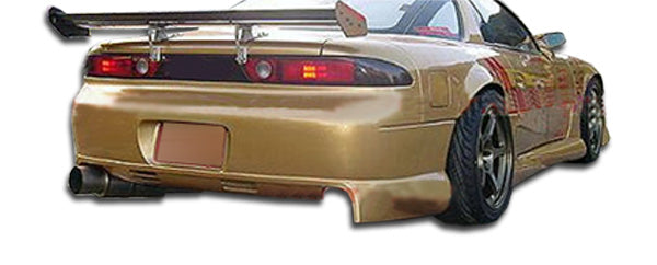 1991-1999 Mitsubishi 3000GT Fighter Style Rear Bumper Cover - FRP