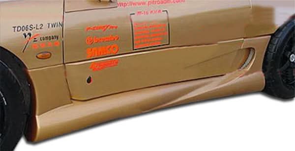 1991-1999 Dodge Stealth Fighter Style Side Skirts - FRP