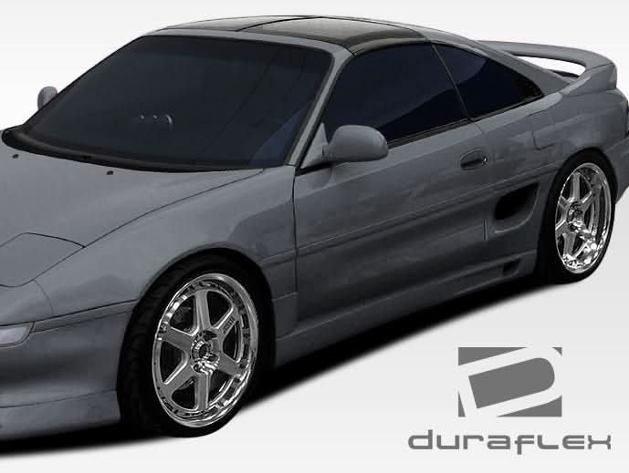 1991-1995 Toyota MR2 G-Spec Style Side Skirts - 2 Piece FRP