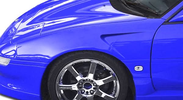 1991-1995 Toyota MR2 GT Concept Style Fenders - 2 Piece - FRP