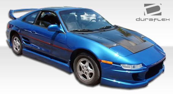 1991-1995 Toyota MR2 Type B Style Side Skirts - 2 Piece - FRP