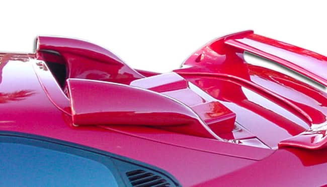 1991-1995 Toyota MR2 Type T Style Air Scoop (Driver's Side) - FRP