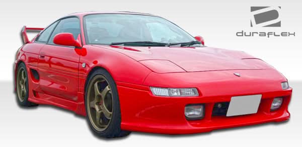 1991-1995 Toyota MR2 Type T Style Side Skirts Rocker Panels - FRP