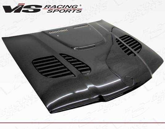 1992-1998 BMW 3 SERIES E36 4 doors GTR Style Carbon Fiber Black Hood