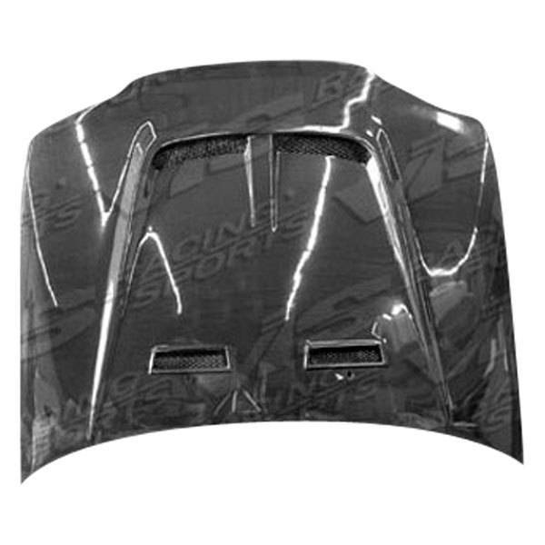 1992-1995 Honda Civic 2 doors Monster 2 Style Carbon Fiber Black Hood