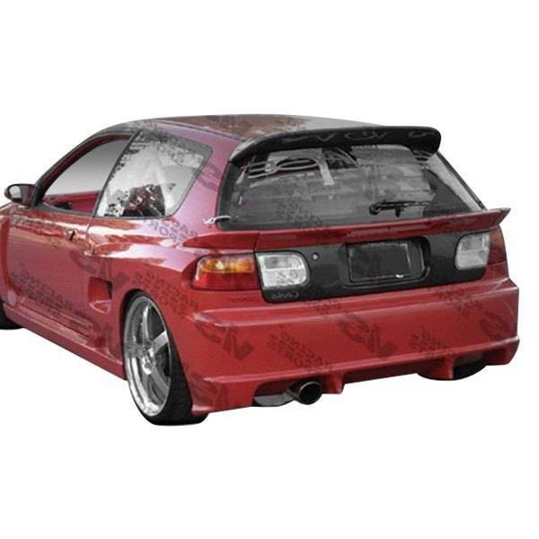 1992-1995 Honda Civic Hatchback OEM Style Carbon Fiber Black Hatch