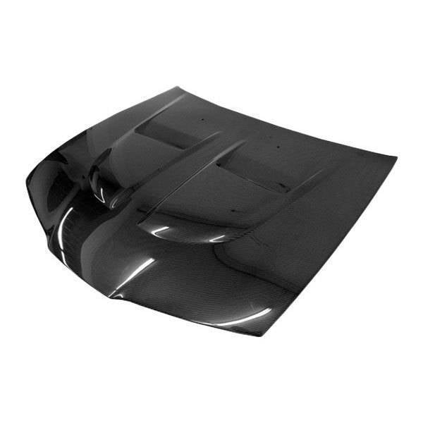 1992-1996 Honda Prelude 2 doors XTREME GT Style Carbon Fiber Black Hood