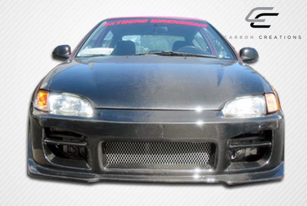1992-1995 Honda Civic Dritech OEM Look Hood - Carbon Fiber