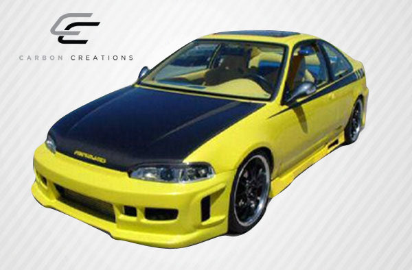 1992-1995 Honda Civic Dritech OEM Look Hood - Carbon Fiber