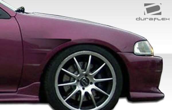 1992-1995 Honda Civic GT Concept Style Fenders - 2 Piece - FRP