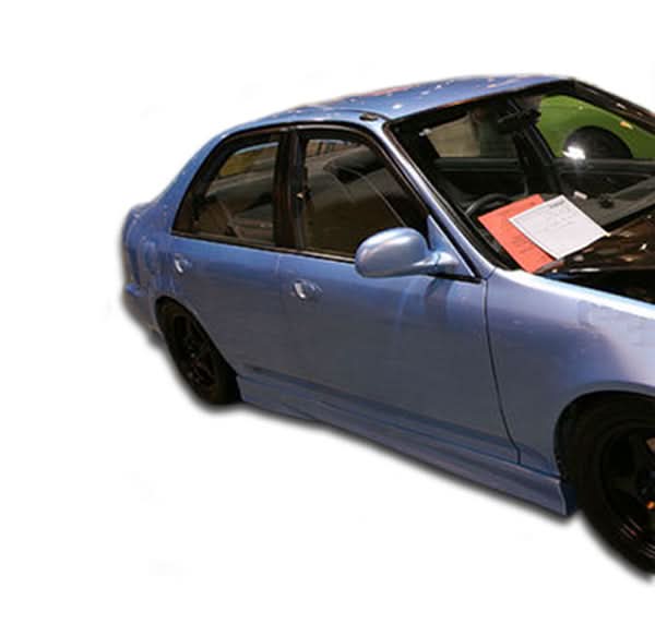 1992-1995 Honda Civic M3 Look Side Skirts Rocker Panels - 2 Piece